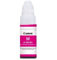 Картридж струйный Canon GI-490M 0665C001 пурпурный (70мл) для Canon Pixma G1400/2400/3400