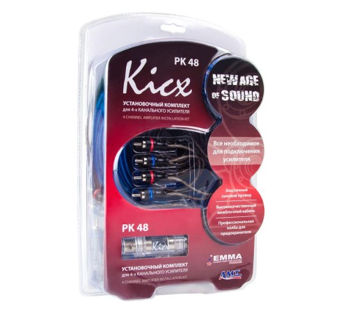 Установочный комплект Kicx PK 48 4ch (2043006) Установочный комплект Kicx PK 48 4ch (2043006)