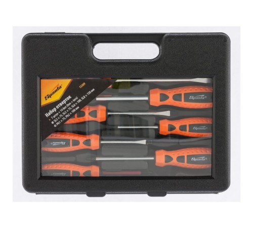 SPARTA Набор отверток, биты, двухкомпонентные рукоятки, 21 предмет [13309]