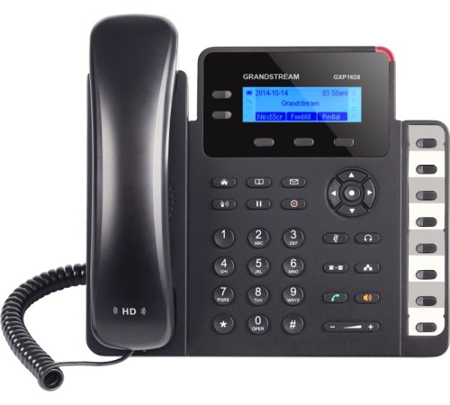 Телефон IP Grandstream GXP-1628 черный