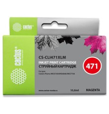Картридж струйный Cactus CS-CLI471XLM пурпурный (10.8мл) для Canon TS5040/MG5740/MG6840/MG7740