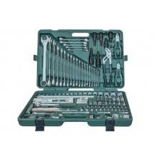 JONNESWAY S04H524128S Набор инструмента универсальный 1/4", 1/2"DR, 128 предметов