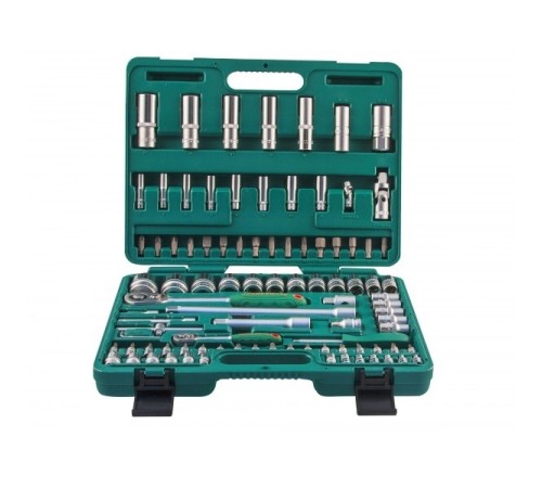 JONNESWAY S04H52494S Набор инструмента универсальный 1/4", 1/2"DR, 94 предмета JONNESWAY S04H52494S Набор инструмента универсальный 1/4", 1/2"DR, 94 предмета