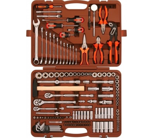 Ombra OMT150S Набор инструмента универсальный 1/4", 3/8" и 1/2"DR, 150 предметов Ombra OMT150S Набор инструмента универсальный 1/4", 3/8" и 1/2"DR, 150 предметов