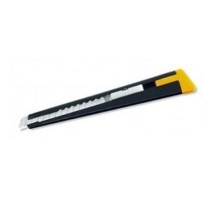 Нож OLFA с выдвижным лезвием, черный, 9мм [OL-180-BLACK]