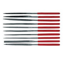 FIT DIY Надфили узкие ПВХ ручка 3х140 мм, 10 шт. [42170]