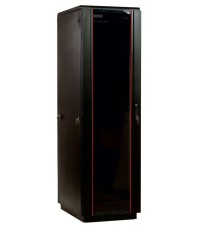 Шкаф серверный ЦМО ШТК-М-42.8.8-1ААА-9005 42U 800x800мм пер.дв.стекл 2 бок.пан. 500кг черный