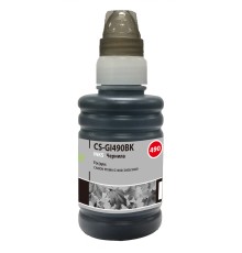 Чернила Cactus CS-GI490BK черный 100мл для Canon Pixma G1400/G2400/G3400