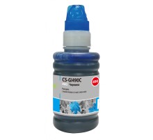 Чернила Cactus CS-GI490C голубой 100мл для Canon Pixma G1400/G2400/G3400