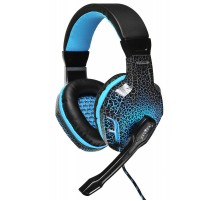 Наушники с микрофоном Оклик HS-L400G ZEUS черный 1.8м мониторные оголовье (NO-3000 LED)