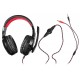 Наушники с микрофоном Оклик HS-L320G Phoenix черный 1.9м мониторные оголовье (NO-3000)