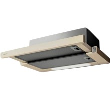 Вытяжка встраиваемая Jet Air Aurora LX/CR/F/60 кремовый управление: кнопочное (1 мотор)