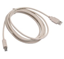 Кабель Buro USB2.0-AM/BM-3 USB A(m) USB B(m) 3м серый