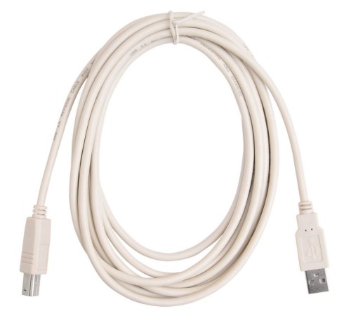 Кабель Buro USB2.0-AM/BM-3 USB A(m) USB B(m) 3м серый Кабель Buro USB2.0-AM/BM-3 USB A(m) USB B(m) 3м серый
