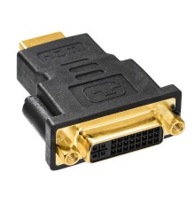 Переходник Buro HDMI-19M-DVI-I(F)-ADPT DVI-I(f) HDMI (m) черный