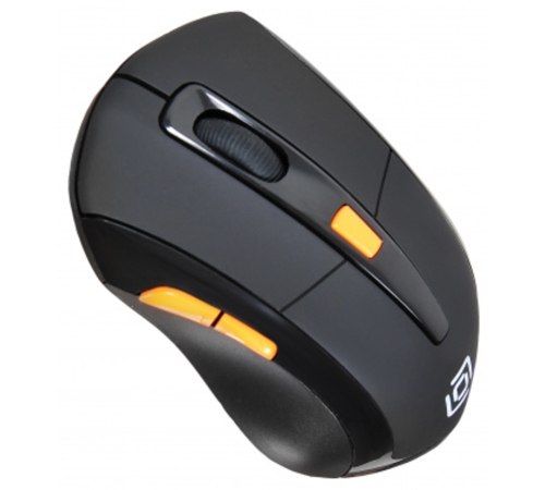 Oklick 585MW black optical (1600dpi) cordless USB (6but) [351687]