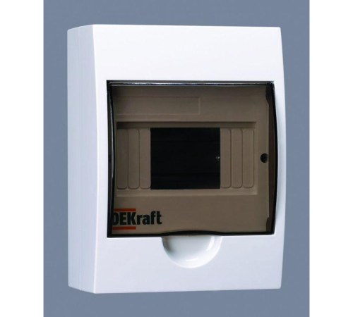 Корпус навесной ЩРН-П-6 20х15х10 6мод. IP41 пластик. DEKraft 31009DEK Корпус навесной ЩРН-П-6 20х15х10 6мод. IP41 пластик. DEKraft 31009DEK