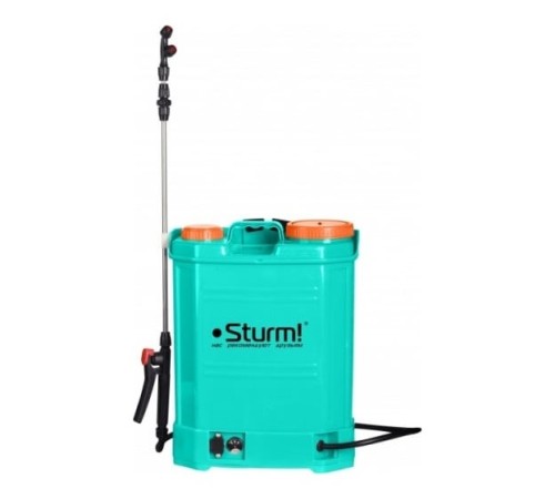Sturm! GS8216N Опрыскиватель садовый ранцевый аккумуляторный, Sturm! 1BatterySystem, 16 л,без АКБ и ЗУ [GS8216N]
