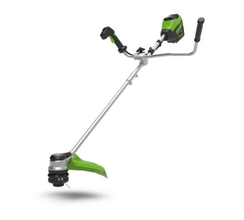 Greenworks Триммер аккумуляторный Greenworks GD60BCB, 60V, 40 см, бесщеточный с велосипедной ручкой, без АКБ и ЗУ [2108407]