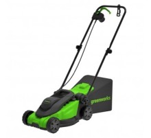 Greenworks GD1200LM32 Газонокосилка электрическая, 1200Вт, 32 см [2517807]