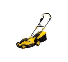 CHAMPION Газонокосилка эл. EM3616 { 1,6 кВт пласт.+ткань травосб. 45л ширина 360мм 20-70мм, 11,5кг }