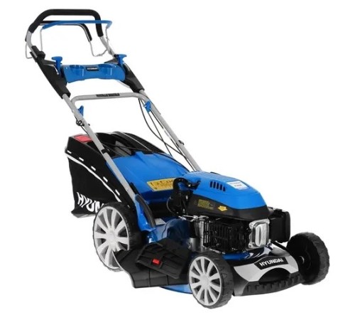 HYUNDAI [L 5110S] Бензиновая газонокосилка {самоходная, двигатель Hyundai ICV 200,4-х такт, 5,6 л.с./196 см3, Ширина среза 51 см, Высота среза 25-75 мм, 37 кг }