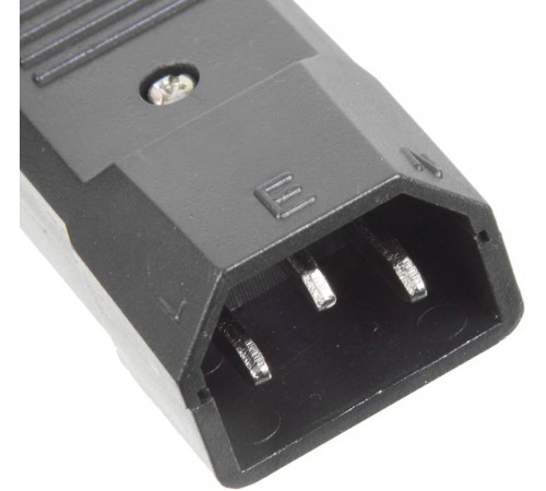 Вилка Lanmaster LAN-IEC-320-C14 IEC 60320 C14 10A 250V black Вилка Lanmaster LAN-IEC-320-C14 IEC 60320 C14 10A 250V black