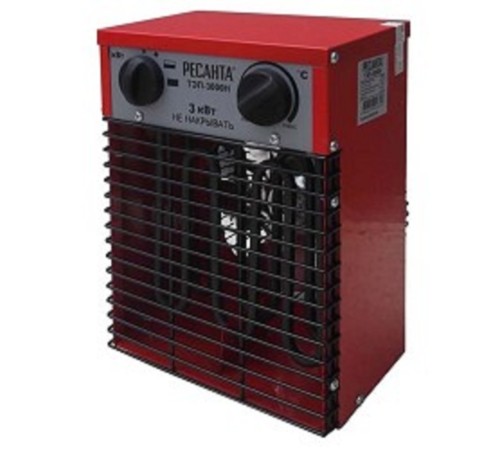 Ресанта ТЭП-3000Н [67/1/18] Тепловая электрическая пушка { 3000/1500 Вт, 220/230 В, 3.2 кг }