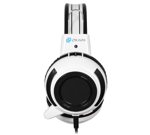 Наушники с микрофоном Оклик HS-G300 ARMAGEDDON белый/черный 2.3м мониторные оголовье (361558) Наушники с микрофоном Оклик HS-G300 ARMAGEDDON белый/черный 2.3м мониторные оголовье (361558)