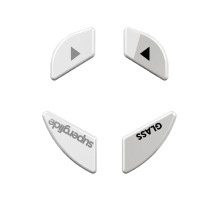 Стеклянные глайды (ножки) для мыши Superglide для Glorious Model D [White]