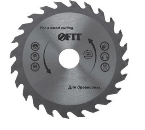 FIT IT Диск пильный для циркулярных пил по дереву 190 х 30 х 24 T [37741]