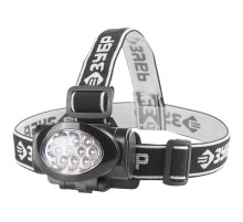Фонарь ЗУБР "МАСТЕР" налобный светодиодный, 10Ultra LED, матричный рефлектор, 3 режима, 3ААА [56438]