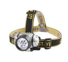 Фонарь STAYER "STANDARD" налобный светодиодный, 7LED, 3 режима, 3ААА [56572]