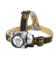 Фонарь STAYER "STANDARD" налобный светодиодный, 7LED, 3 режима, 3ААА [56572]