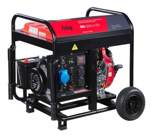 FUBAG DS 6500 AC ES [431743] Электростанция дизельная с электростартером и коннектором автоматики (однофазная_кожух)