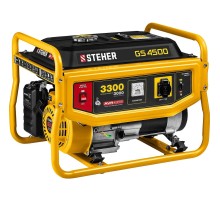 STEHER Бензиновый генератор, 3300 Вт [GS-4500]