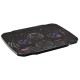 Подставка для ноутбука Buro BU-LCP156-B208 15.6"355x260x21мм 2xUSB 2x 80ммFAN 560г металлическая сетка/пластик черный