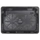 Подставка для ноутбука Buro BU-LCP156-B214H 15.6"355x255x30мм 2xUSB 2x 140ммFAN 900г металлическая сетка/пластик черный