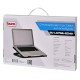 Подставка для ноутбука Buro BU-LCP156-B214H 15.6"355x255x30мм 2xUSB 2x 140ммFAN 900г металлическая сетка/пластик черный