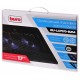 Подставка для ноутбука Buro BU-LCP170-B214 17"398x300x29мм 2xUSB 2x 140ммFAN 926г металлическая сетка/пластик черный