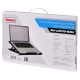 Подставка для ноутбука Buro BU-LCP170-B214 17"398x300x29мм 2xUSB 2x 140ммFAN 926г металлическая сетка/пластик черный
