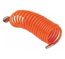 FUBAG Шланг спиральный с фитингами [170302] {рапид_полиуретан_15бар_6х10мм_15м}