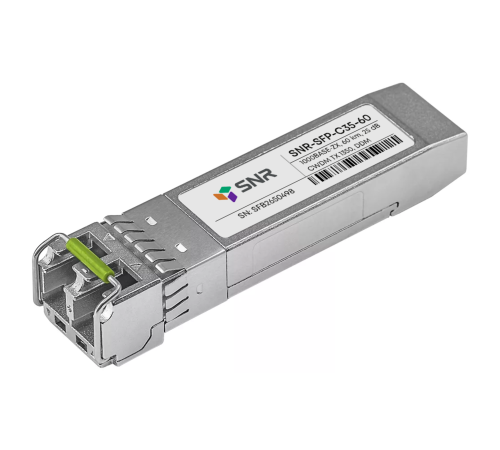 Модуль SFP CWDM оптический, дальность до 60км (25dB), 1350нм