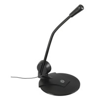 Микрофон проводной Оклик MP-M009B 1.8м черный