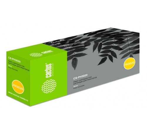 Картридж лазерный Cactus CS-PH3020 106R02773 черный (1500стр.) для Xerox Phaser 3020/3020BI