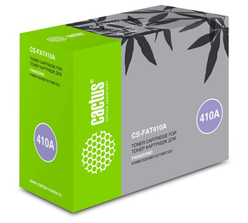 Картридж лазерный Cactus CS-FAT410A KX-FAT410A7 черный (2500стр.) для Panasonic MB1500/MB1507/MB1520