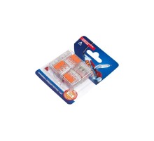 Rexant 06-0217-A10 Универсальная компактная клемма СМК 221-413, 3-проводная до 4,0 мм? (блистер 10 шт./уп.)