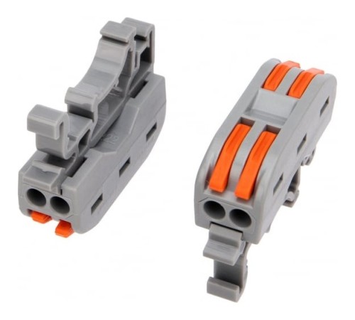 Rexant 07-5239 Клемма СМК 222-422D проходная 2-полюсная, с креплением на DIN-рейку (0,08-4 мм?) серая (50 шт./уп.) Rexant 07-5239 Клемма СМК 222-422D проходная 2-полюсная, с креплением на DIN-рейку (0,08-4 мм?) серая (50 шт./уп.)