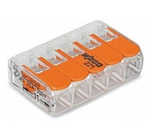 Wago 221-415 Клемма компактная 5х(0,2-2,5 кв.мм) (1 шт)