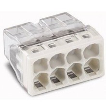 Wago 2273-248 Клемма 8-проводная (0,5-2,5 кв.мм) с пастой серая (1 шт)